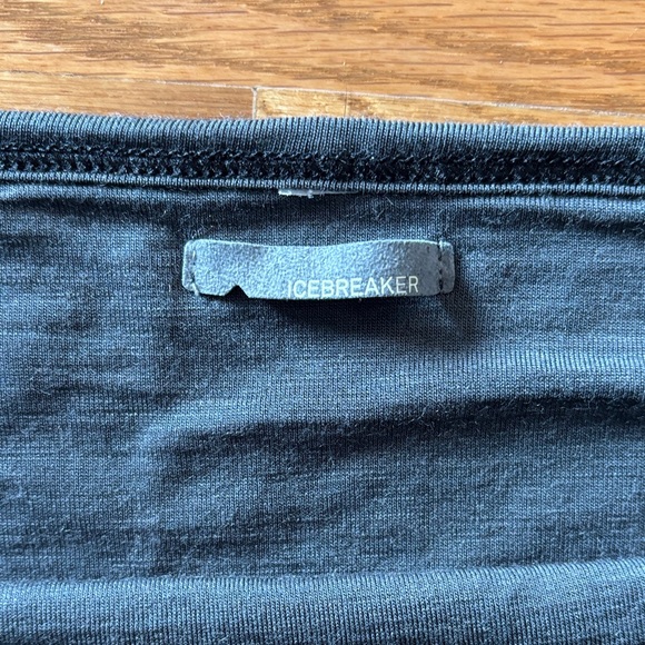 Icebreaker Black Textured Women's Pencil Skirt reversible - Picture 2 of 4